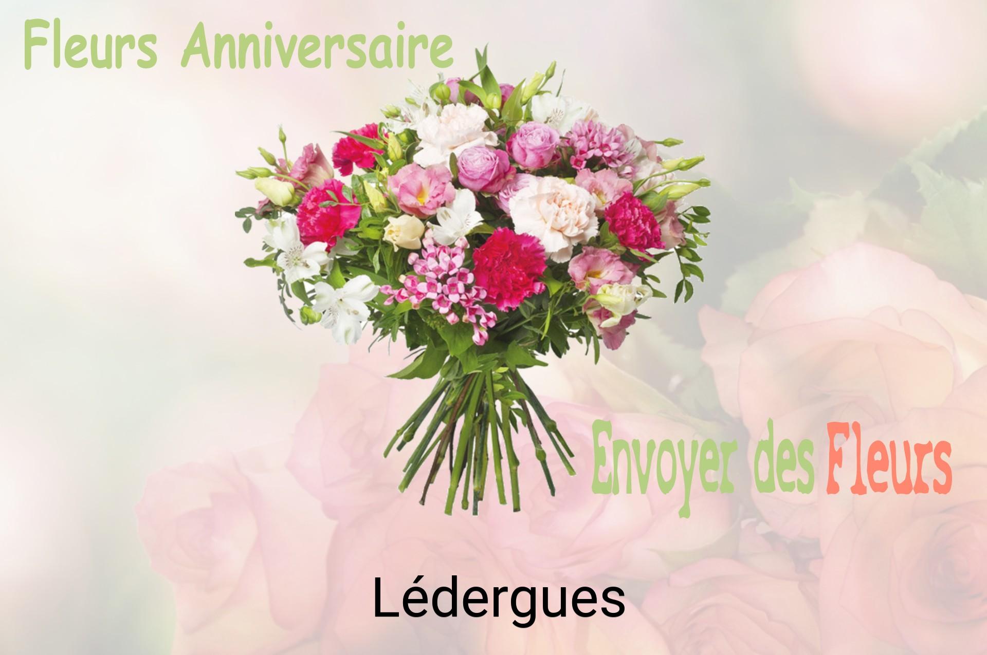 Bouquet de fleurs d’anniversaire livré à Lédergues
